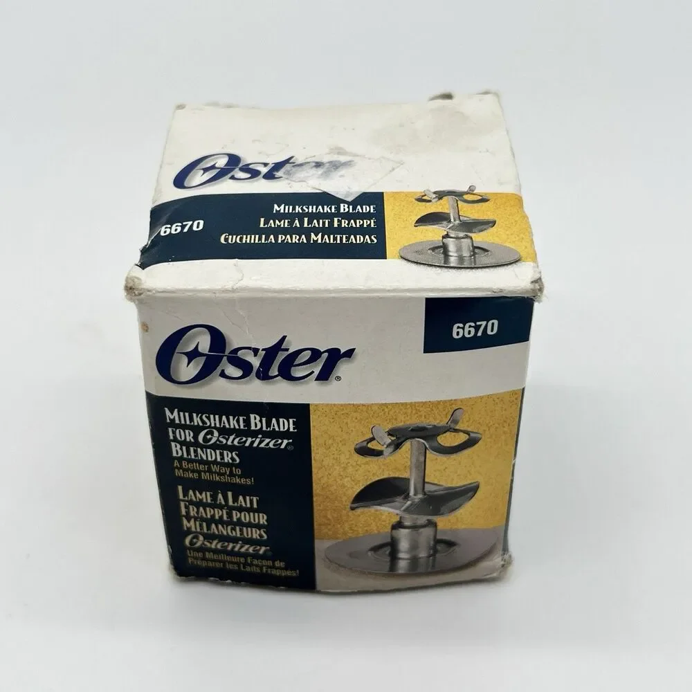 OSTER Milkshake Blade for Osterizer Blenders #6670 New Open Box